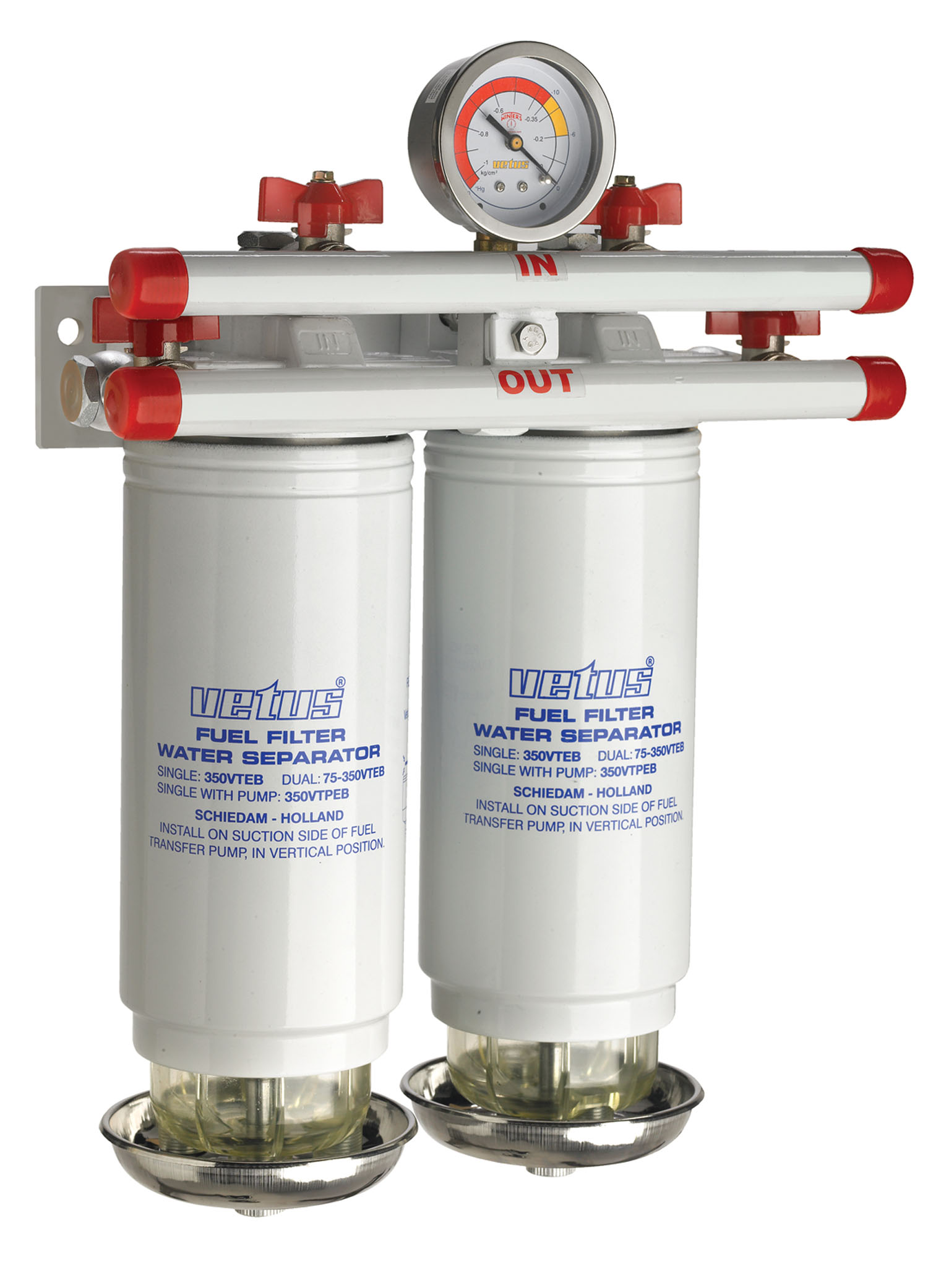 Water sep/dies filter max 800l/h 10µm CE