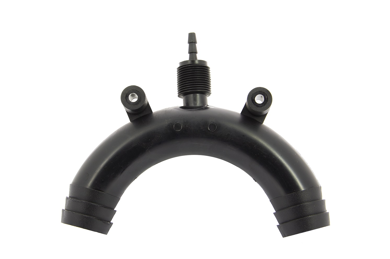 Air vent elbow with connections 38mm and 8mm