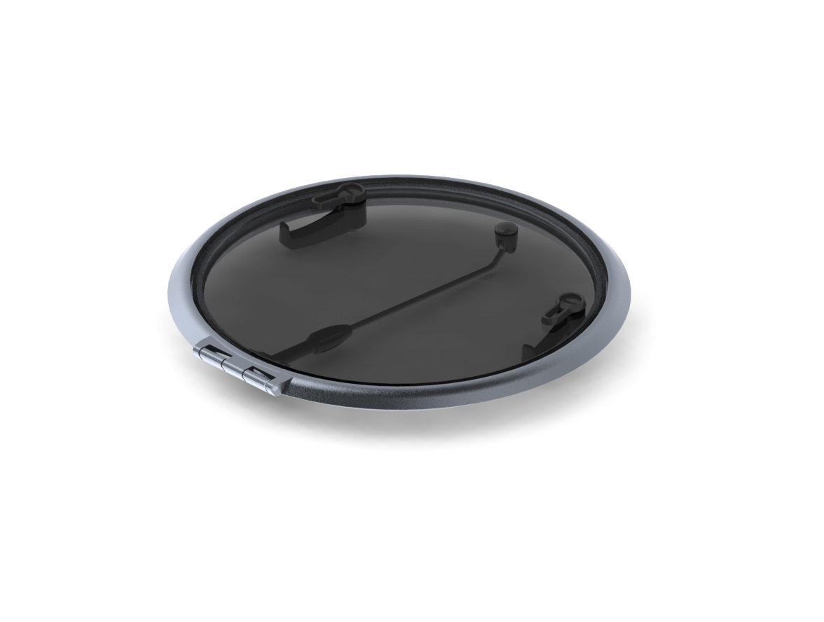 Altus escape hatch R520 Satin new lock D=518mm