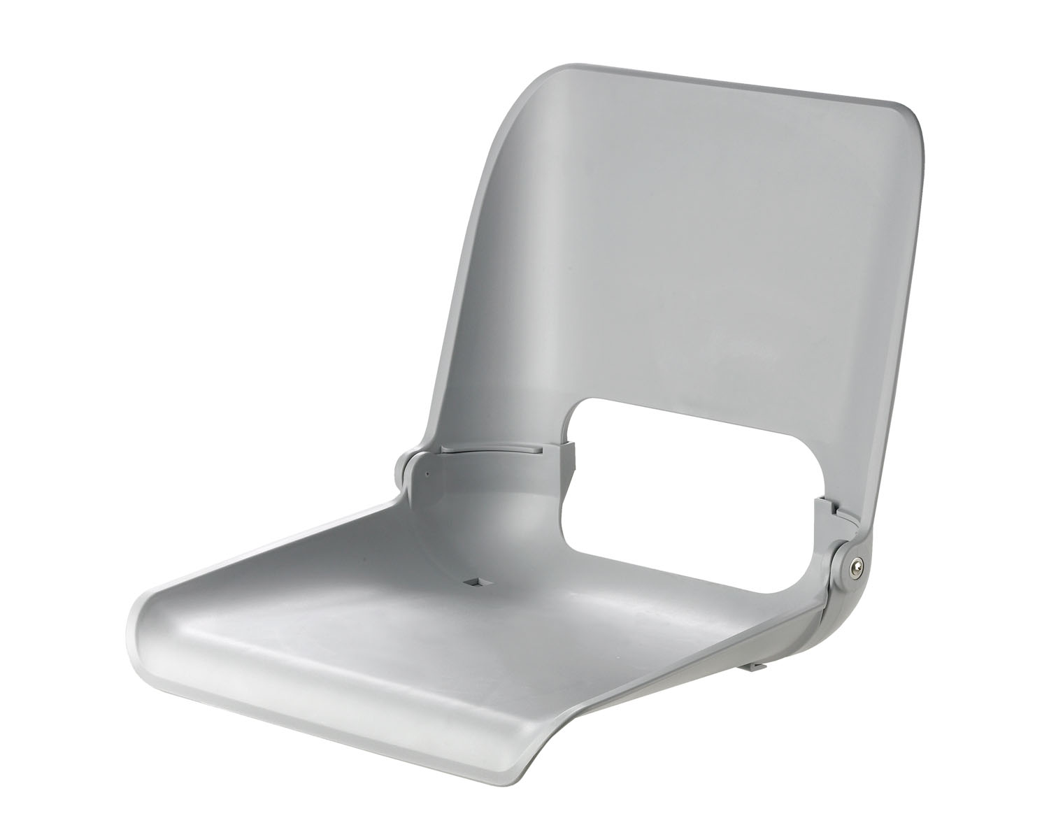 Seat "Crew", shell only light grey foldable