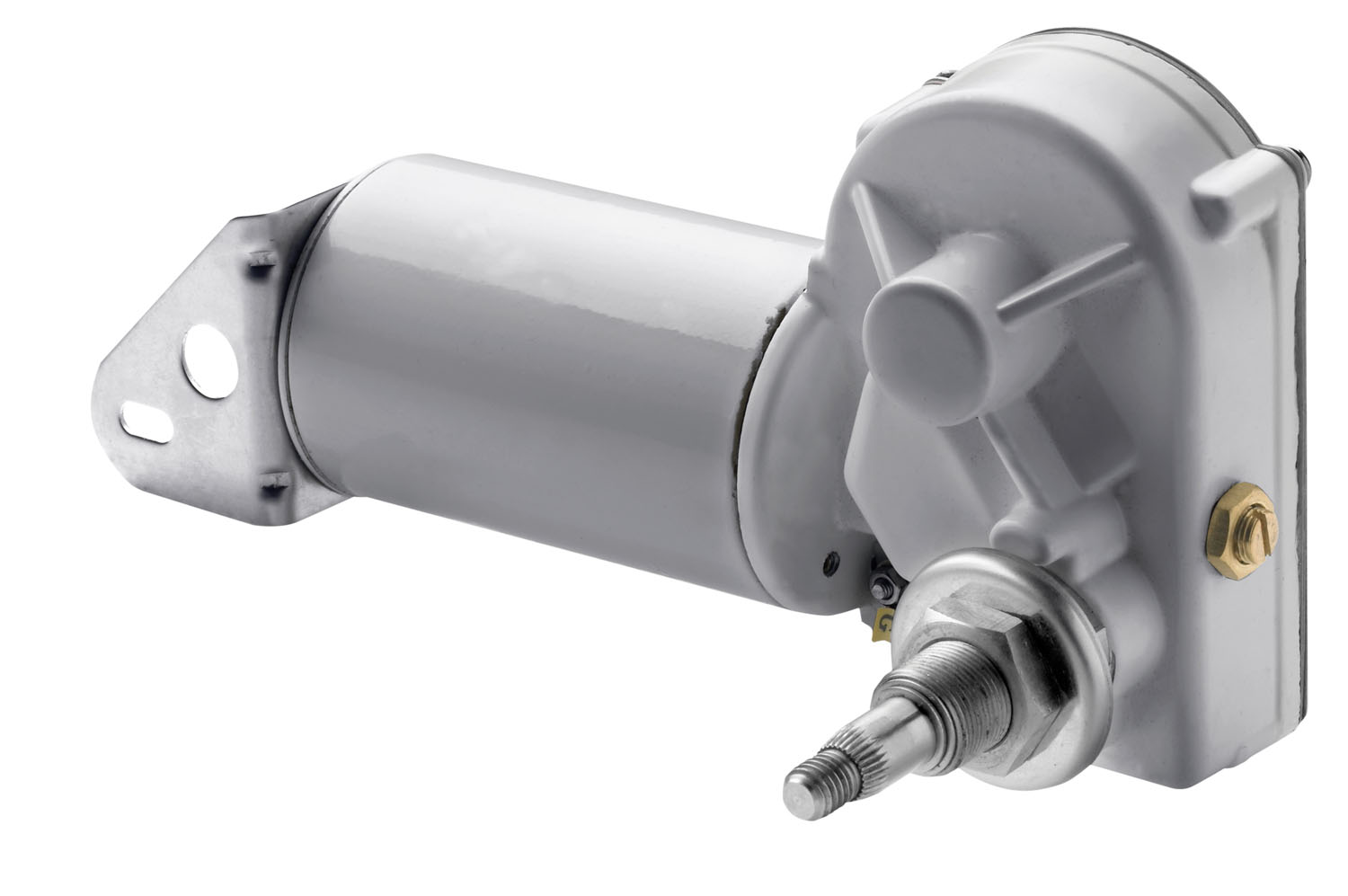 Wiper motor 24V 50mm spindle DIN tapered end self-p