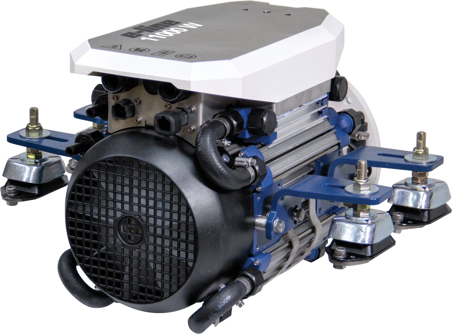 E-LINE 11kW Inboard Electric Propulsion Motor 48V, liquid cooled. Normal 11,3kW Input max13,3kW