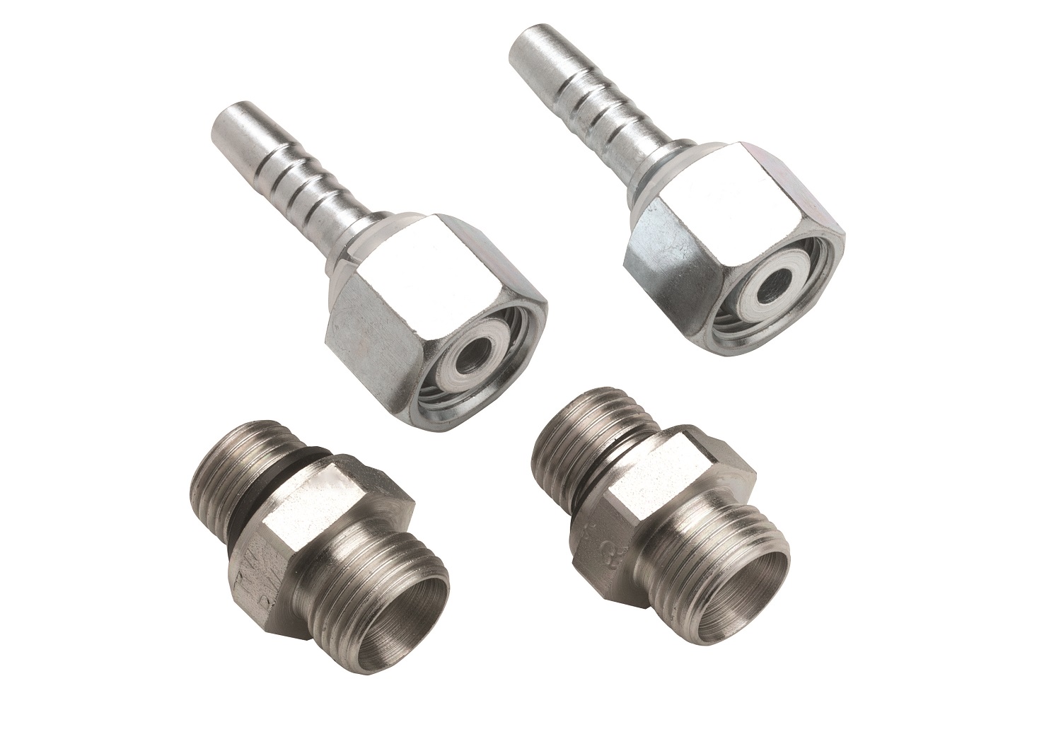Fuel filter single connection kit 8 mm straight