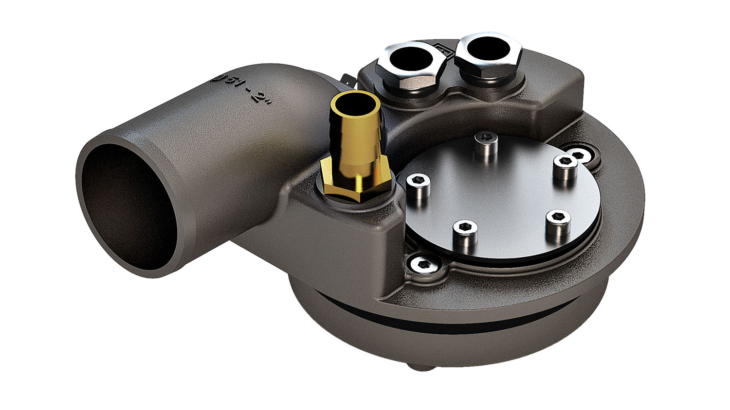 Fuel tank connection kit 51mm-15mm