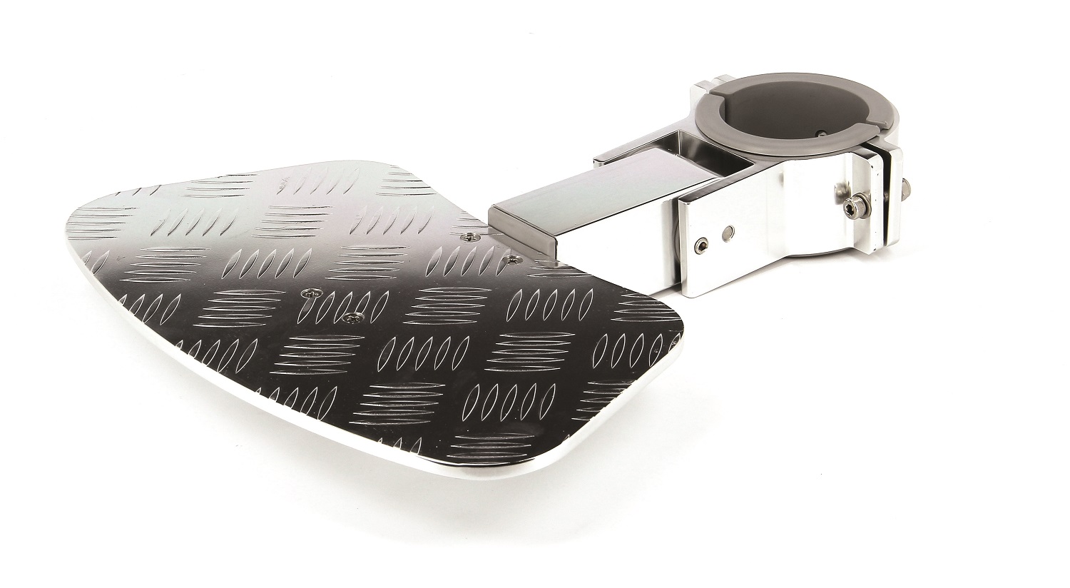 Footrest rotatable and foldable, for tube 87mm