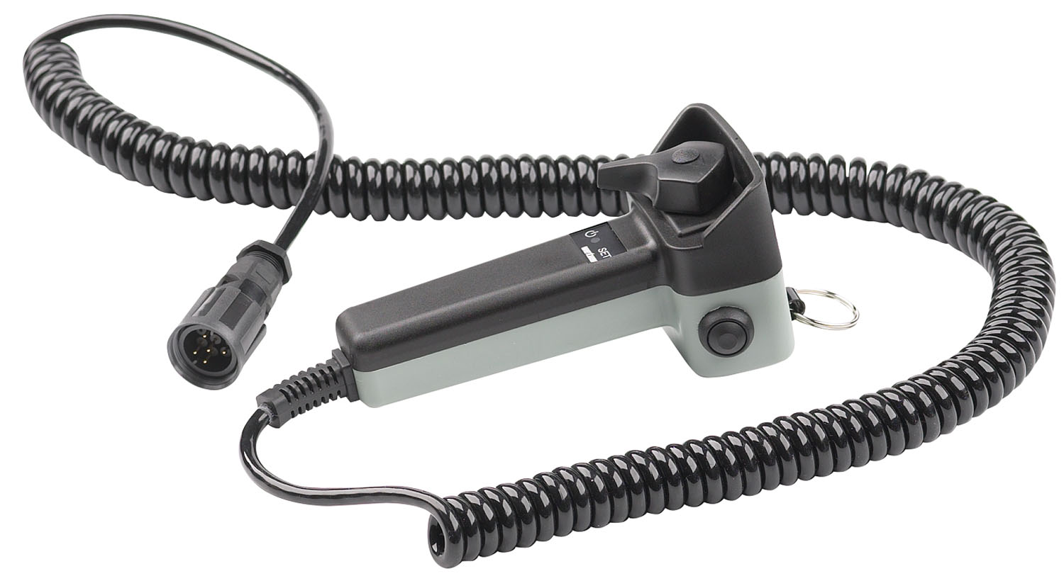 Hand-operated remote control for follow-up system