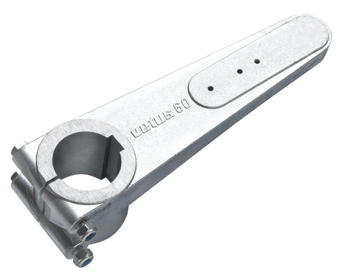 Lever 40mm for rudder complete