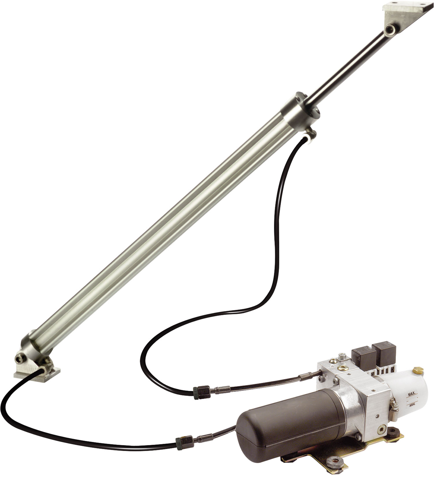 Hydraulic lifting system,24V,500mm stroke