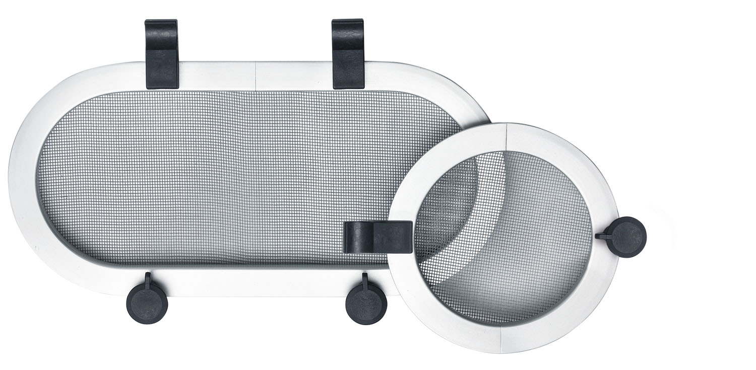 Alu mosquito screen for AISI316 porthole PWS31