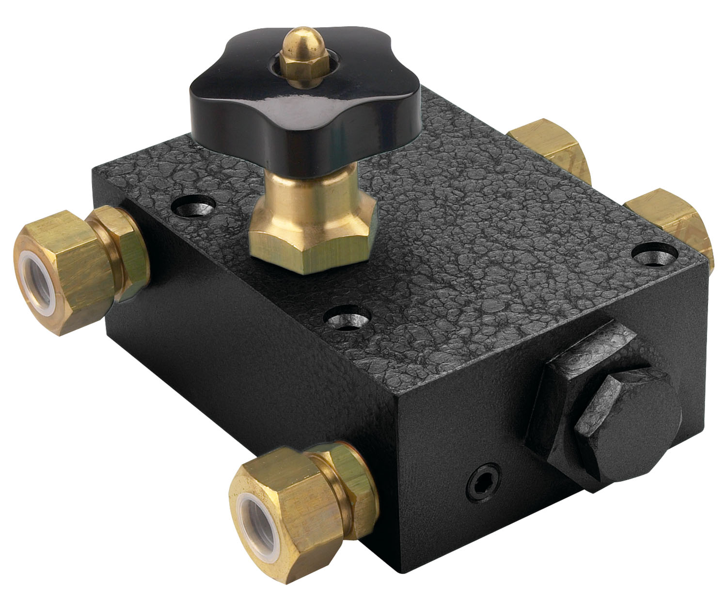 Single rtrn vlv 1/2" bsp incl by-pass valve + fitt.