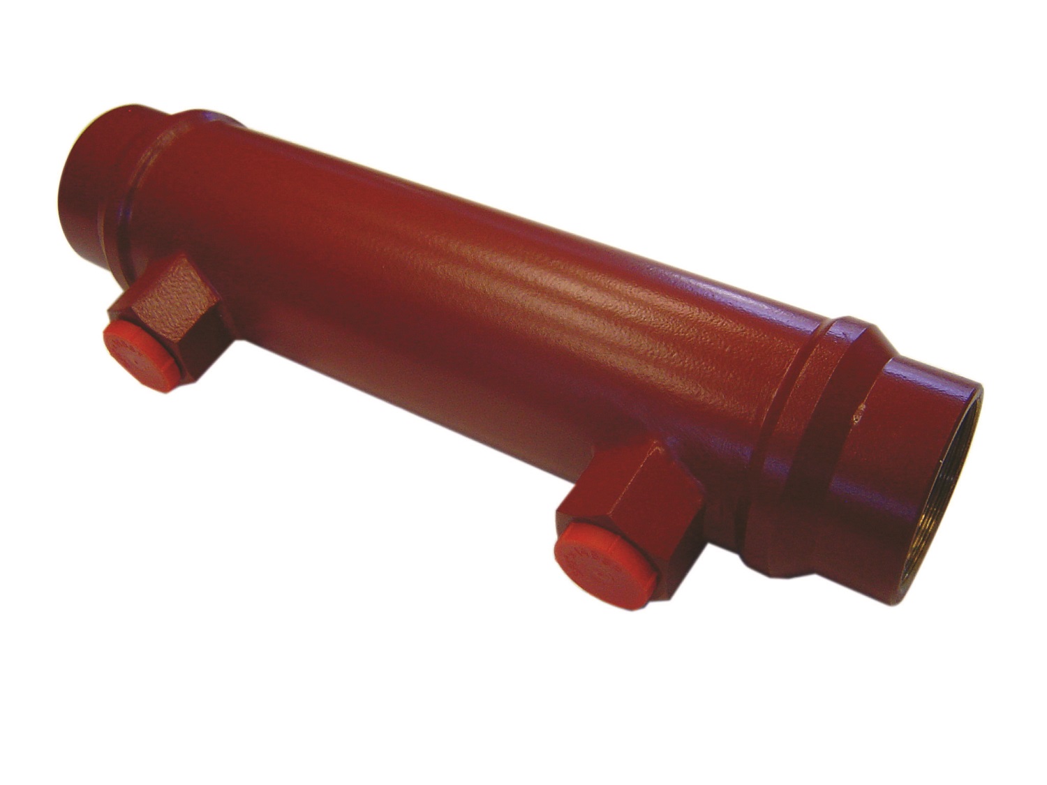 Oil cooler ø75-10" 2" BSP- 3/4" BSP