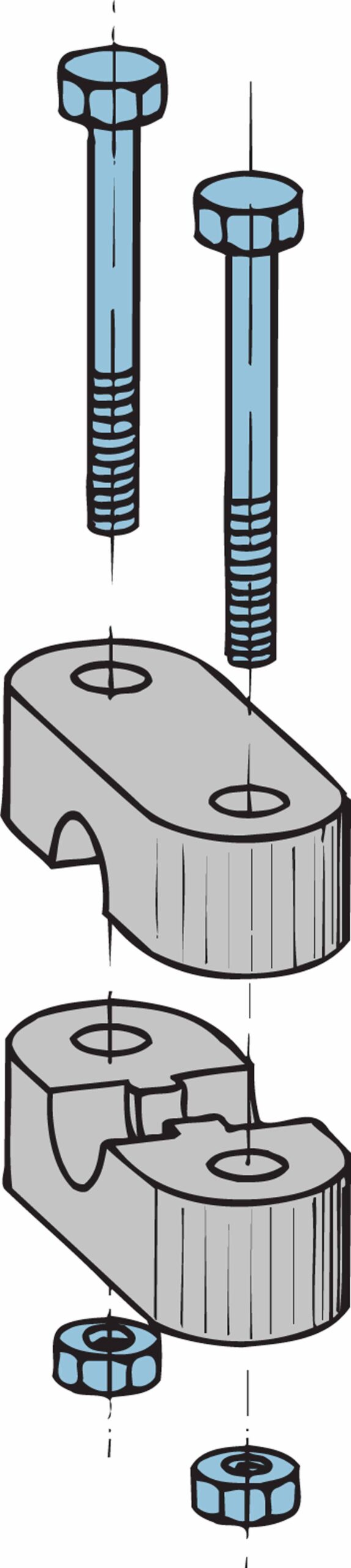 VETUS cable clamp type 33