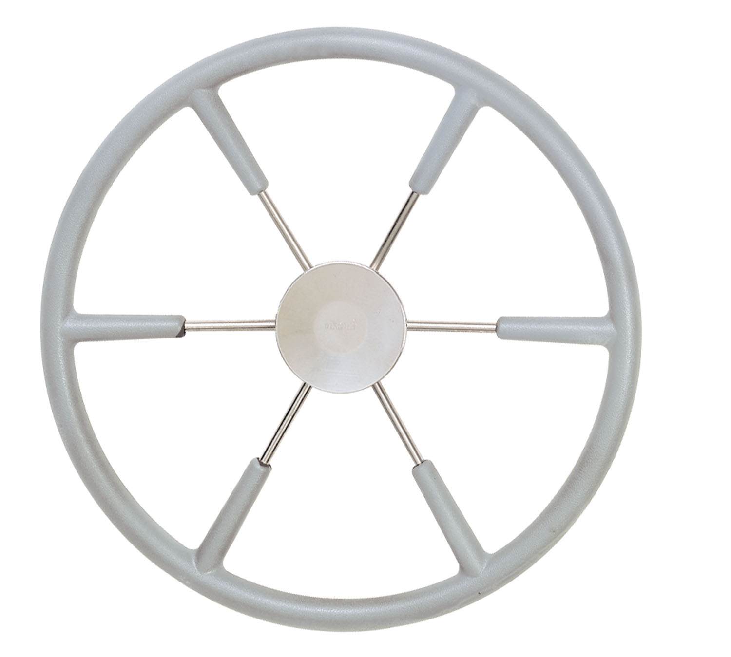 Steering wheel 550mm with pu-foam layer, grey