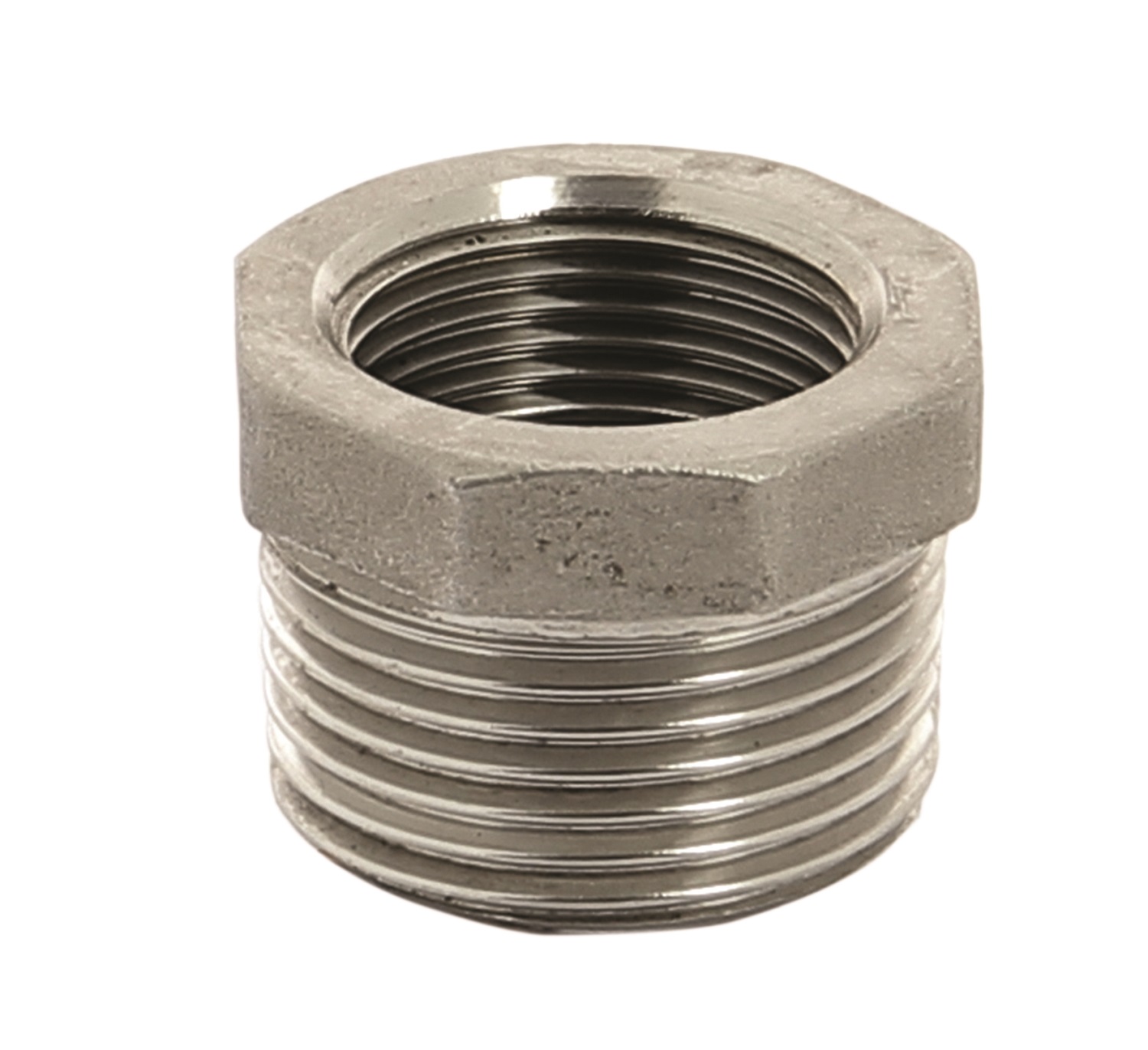 Bushing hex AISI 316 male - female G3/4" - G1/2''