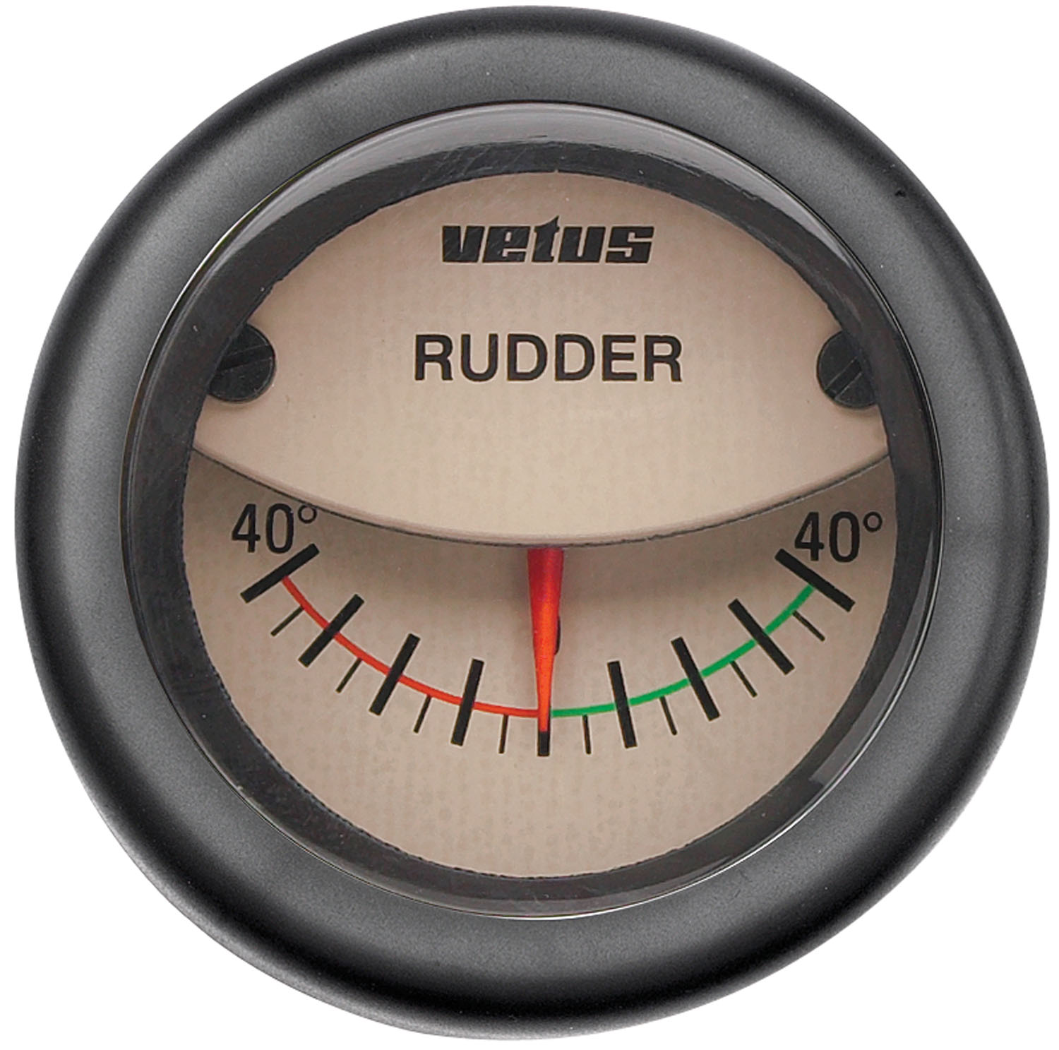 Rudder pos.indicator 12/24V D 52mm linea nostalgic
