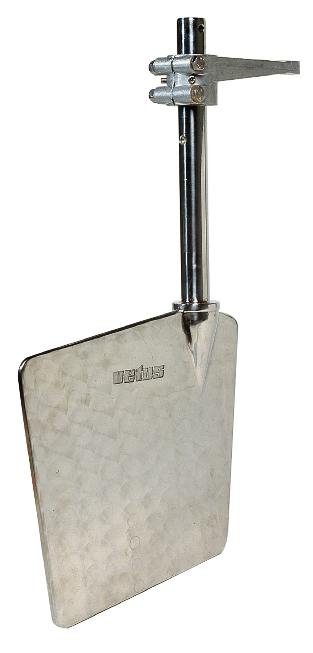 Inox rudderblade incl lever l 500mm