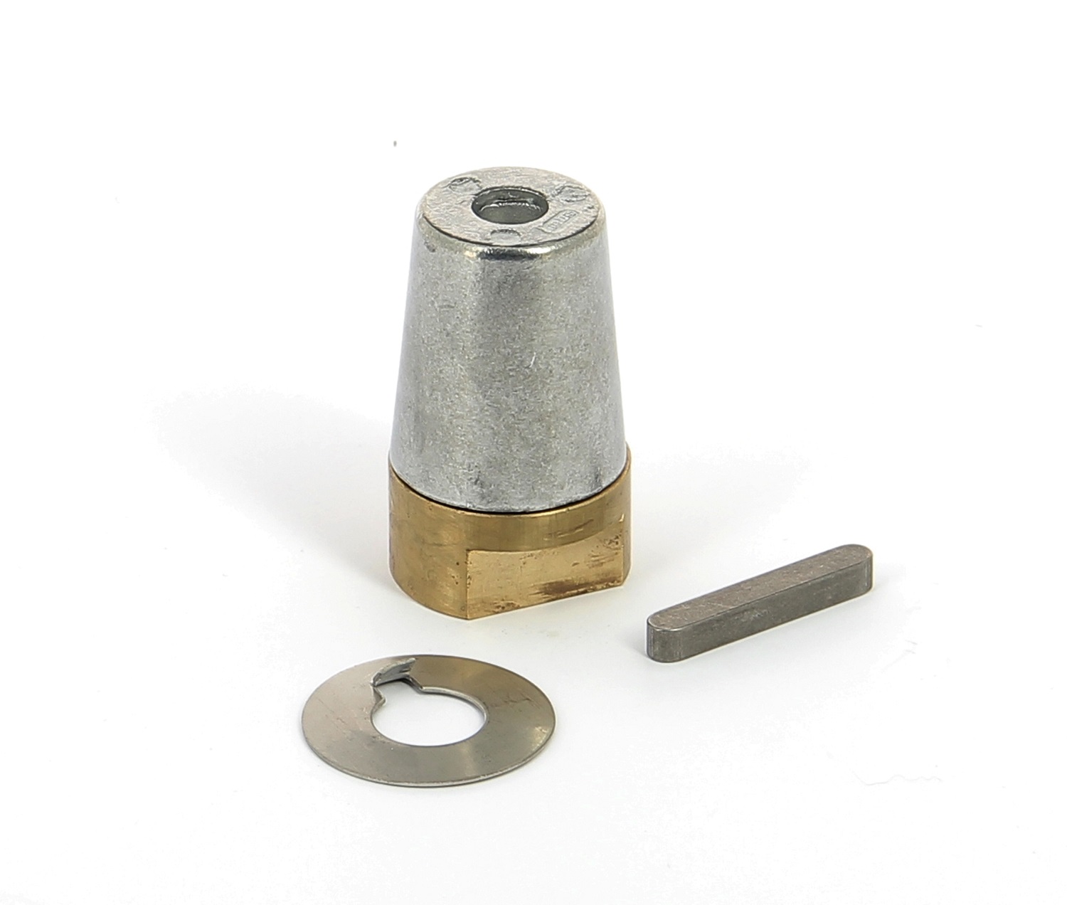 Complete zinc anode set for 45mm shaft nut