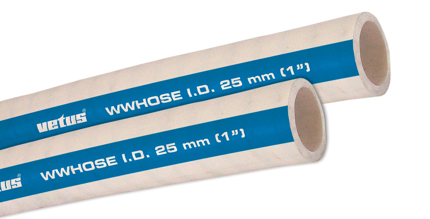 Waste water hose/mtr 8x14mm, steel inlay-roll 30m