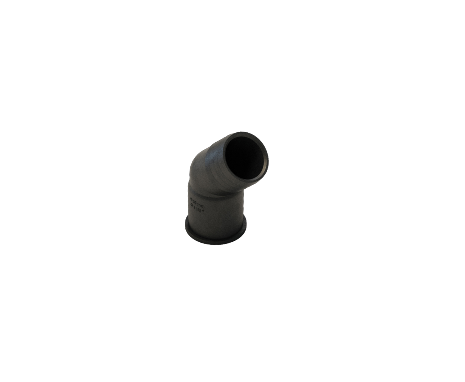 1x Y hose pillar 38 Angle 45 deg. Pack of 1 pc